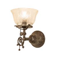 Meyda Blue 253409 - 7" Wide Revival Gas & Electric Wall Sconce