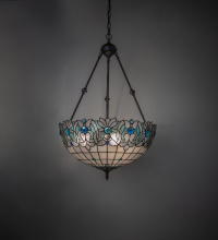 Meyda Blue 255703 - 20" Wide Angelica Inverted Pendant