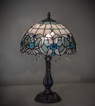 Meyda Blue 255710 - 20" High Angelica Table Lamp
