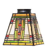 Meyda Blue 258781 - 7" Square Nevada Mission Shade