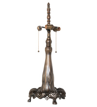 Meyda Blue 258981 - 31" High Golden Lily 3 Light Table Base