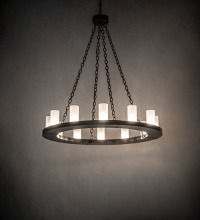 Meyda Blue 259181 - 42" Wide Loxley 12 Light Chandelier
