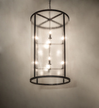 Meyda Blue 259210 - 36" Wide Cilindro Campbell Pendant