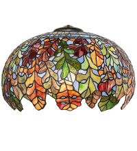 Meyda Blue 259373 - 21" Wide Leaf Shade