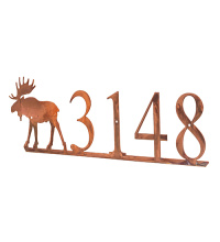 Meyda Blue 259691 - 24" Wide Moose Personalized Sign