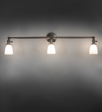 Meyda Blue 260195 - 43" Wide Revival Goblet 3 Light Vanity Light