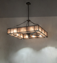 Meyda Blue 260297 - 60" Square Hausman Chandel-Air