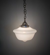 Meyda Blue 261019 - 12" Wide Schoolhouse Revival Pendant