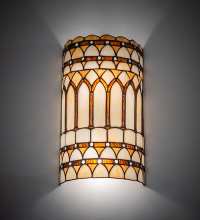 Meyda Blue 261254 - 8" Wide Aello Wall Sconce