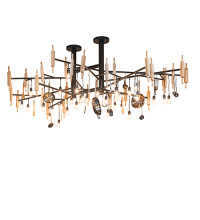 Meyda Blue 261967 - 144" Long Alva Kavel 30 Light Oblong Chandelier