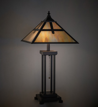 Meyda Blue 262041 - 26" High Cross Mission Table Lamp
