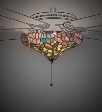 Meyda Blue 263352 - 16" Wide Wisteria Fan Light Fixture