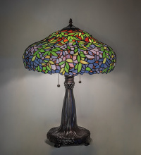 Meyda Blue 264938 - 26" High Duffner & Kimberly Laburnum Table Lamp