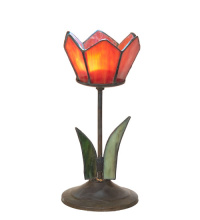 Meyda Blue 265197 - 7" High Radiant Blossom Tealight Holder