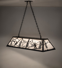 Meyda Blue 265410 - 60" Long Alpine Oblong Pendant