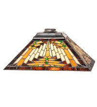 Meyda Blue 267759 - 16" Long Nuevo Mission Oblong Shade