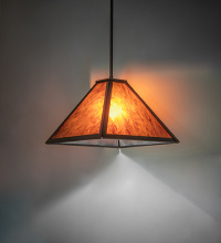 Meyda Blue 269016 - 12" Square Mission Prime Pendant