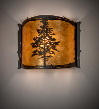 Meyda Blue 270070 - 12" Wide Tamarack Wall Sconce
