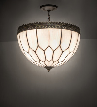 Meyda Blue 270772 - 18" Wide Vincent Honeycomb Inverted Pendant