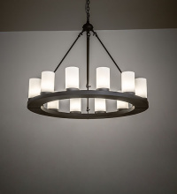 Meyda Blue 273610 - 44" Wide Loxley 12 Light Chandelier