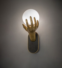 Meyda Blue 274126 - 6" Wide Gunter Palma Wall Sconce