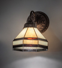 Meyda Blue 274147 - 8" Wide Topridge Wall Sconce