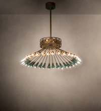 Meyda Blue 274904 - 48" Wide Coyle 36 Light Chandelier