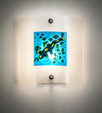 Meyda Blue 275521 - 11" Wide Metro Fusion Salamander Wall Sconce