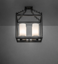 Meyda Blue 275874 - 16" Square Kitzi 4 Light Pendant