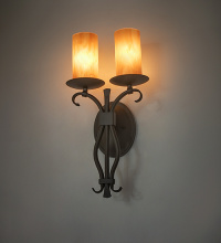 Meyda Blue 275883 - 10" Wide Juliana 2 Light Wall Sconce