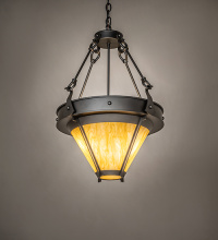 Meyda Blue 276195 - 21" Wide Nehring Inverted Pendant