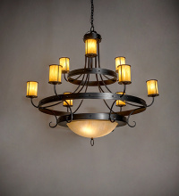 Meyda Blue 276196 - 52" Wide Nehring 9 Light Chandelier