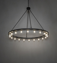 Meyda Blue 276592 - 60" Wide Loxley 20 Light Chandelier