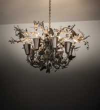 Meyda Blue 276859 - 48" Wide Lau Lau 8 Light Chandelier