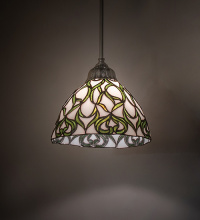 Meyda Blue 276871 - 10" Wide Grand Tulip Medallion Pendant