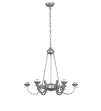 Meyda Blue 277039 - 29" Wide Light Sandstone 6 Light Chandelier Hardware