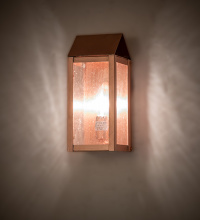 Meyda Blue 277748 - 4" Wide Revere Lantern Wall Sconce