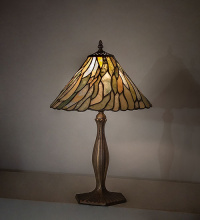 Meyda Blue 278896 - 20" High Willow Jadestone Accent Lamp