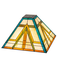 Meyda Blue 279648 - 17" Square Moab Shade