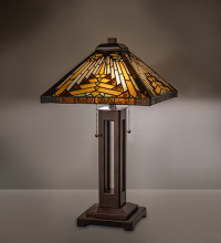 Meyda Blue 279996 - 24" High Nuevo Mission Table Lamp