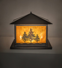 Meyda Blue 281598 - 30" Square Tamarack Pier Mount