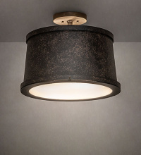 Meyda Blue 281618 - 18" Wide Cilindro Reel Semi-Flushmount