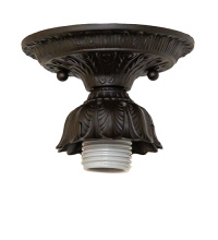 Meyda Blue 283384 - 5" Wide Victorian Flushmount Hardware