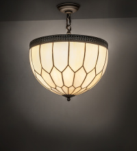 Meyda Blue 283981 - 18" Wide Vincent Honeycomb Inverted Pendant