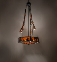 Meyda Blue 284951 - 36" Wide Roosevelt Inverted Pendant