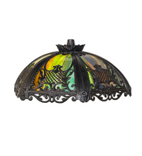 Meyda Blue 285021 - 18" Wide Lattice Filigree Shade