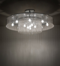 Meyda Blue 285087 - 48" Wide Ball Chain Chandelier