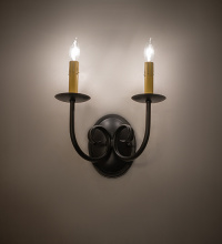 Meyda Blue 285264 - 13" Wide Squire 2 Light Wall Sconce