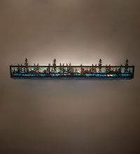Meyda Blue 286597 - 48" Wide Tall Pines Vanity Light