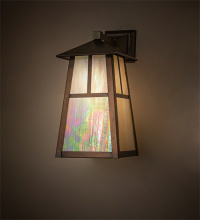 Meyda Blue 287189 - 8" Wide Stillwater "T" Mission Wall Sconce